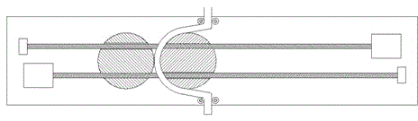 Method for using bending equipment control system to carry out bend forming on head part of cable