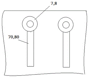 Method for using bending equipment control system to carry out bend forming on head part of cable