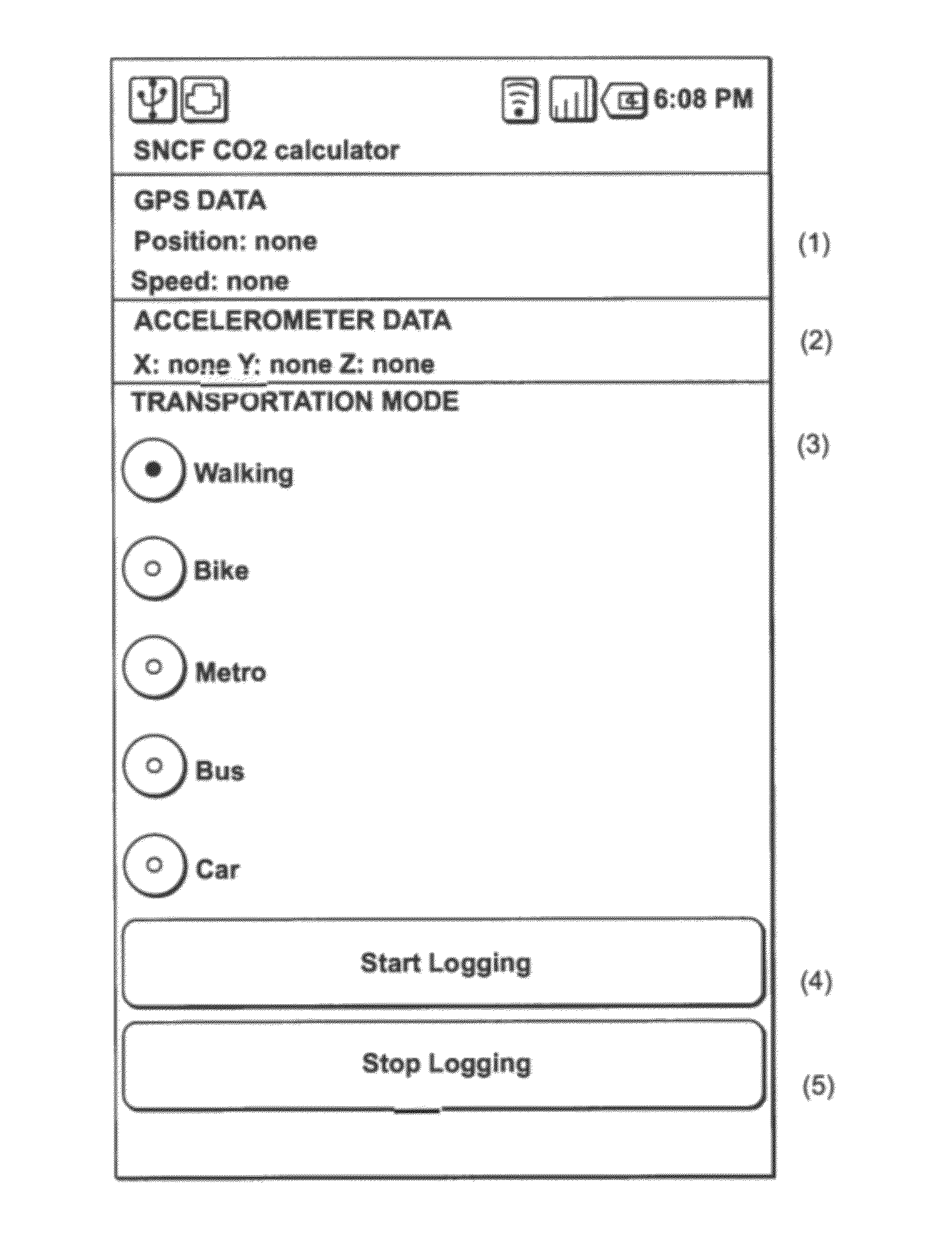 System for determining co2 emissions