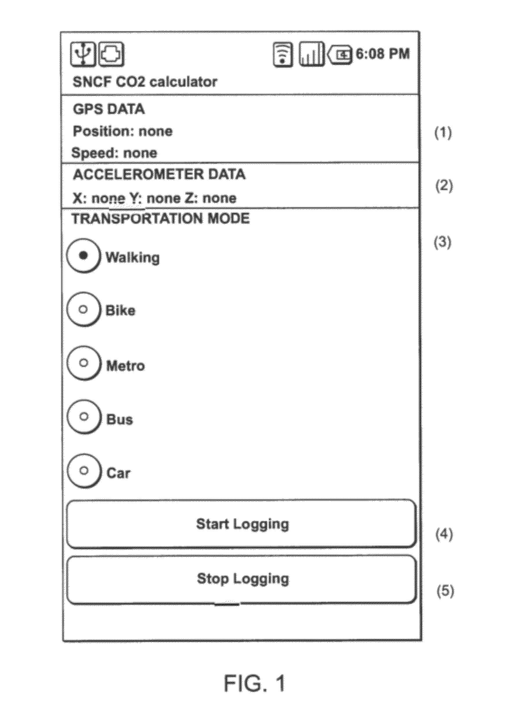 System for determining co2 emissions