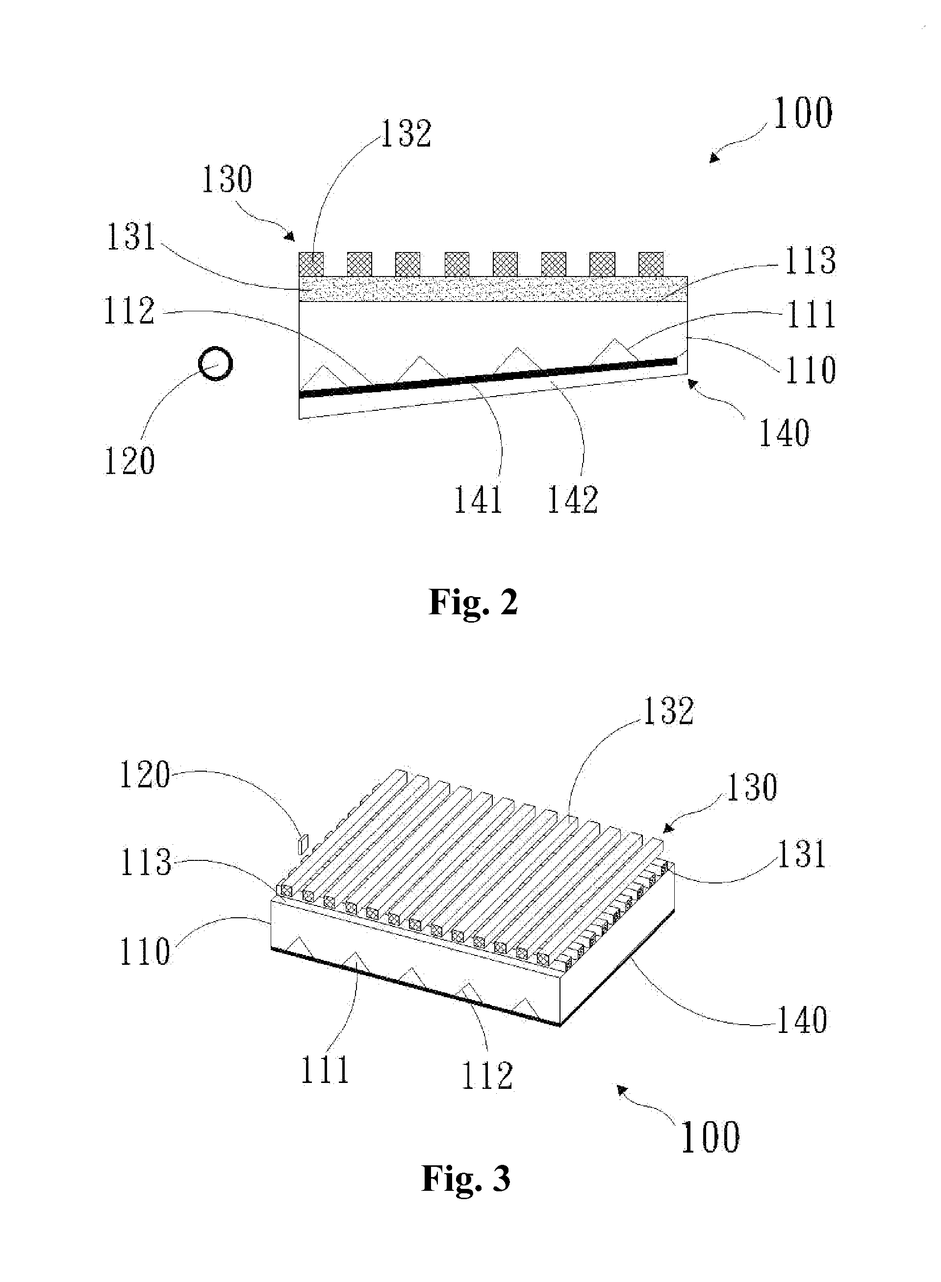 Microstructural polarized light-guide device