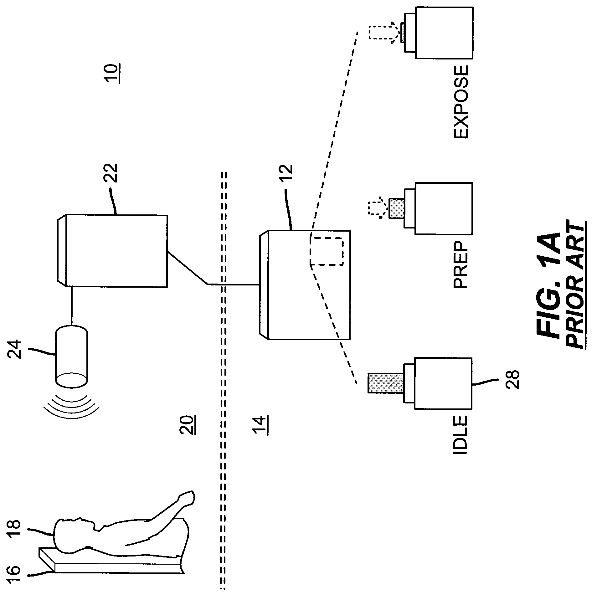 Firing delay for retrofit digital X-ray detector