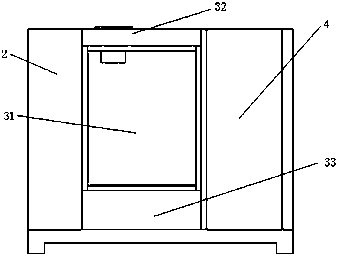 Modular box-type assembly-structure low-noise cabinet