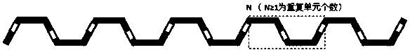 Proton exchange membrane fuel cell bipolar plate three-dimensional flow field