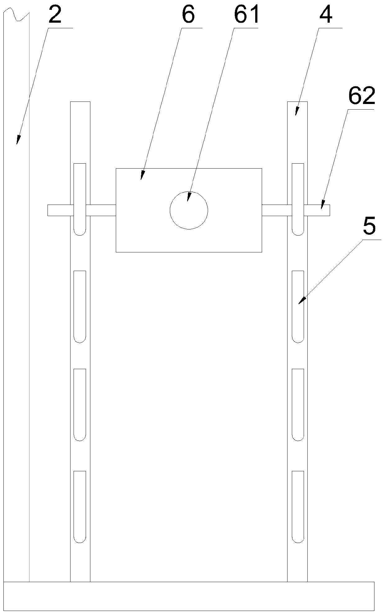 Material bending performance testing device