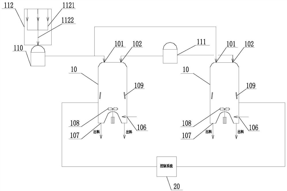 Erythromycin processing system and processing method thereof