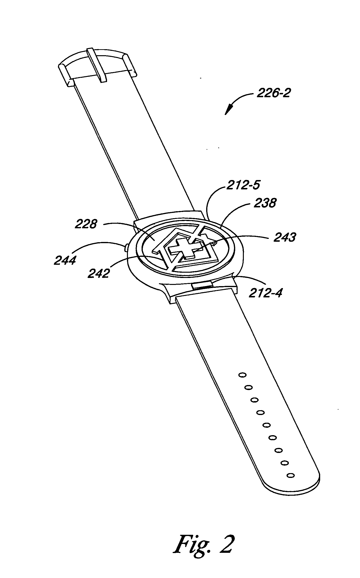 Remote device for a monitoring system