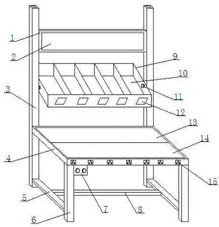 Welding rack for circuit board welding