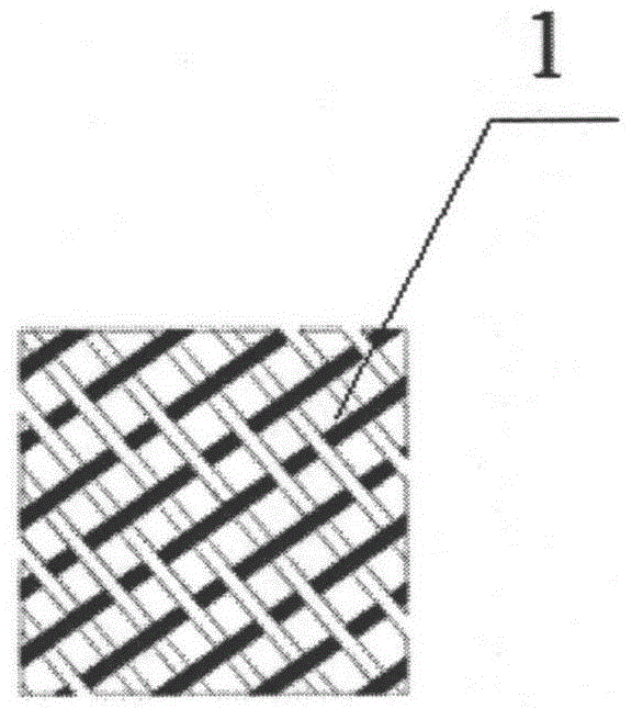 Small-caliber artificial blood vessel with three-layer composite structure, and preparation method of small-caliber artificial blood vessel