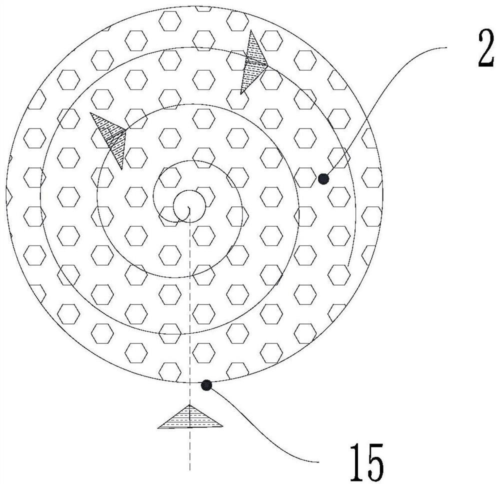 Device for synchronously decarbonizing and denitrifying industrial flue gas and recycling waste heat