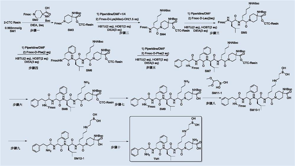 A kind of polypeptide derivative and its use in the field of medicine