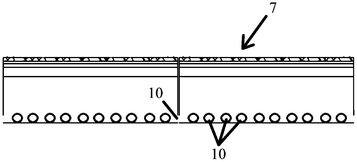 Assembled water storage photovoltaic pavement