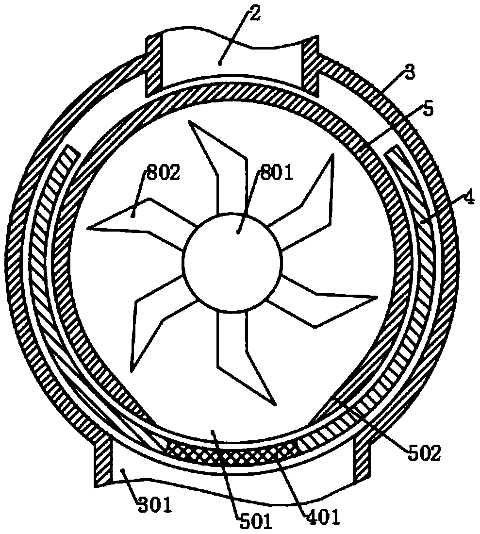 Crushing and grinding device for production and processing of traditional Chinese medicinal materials