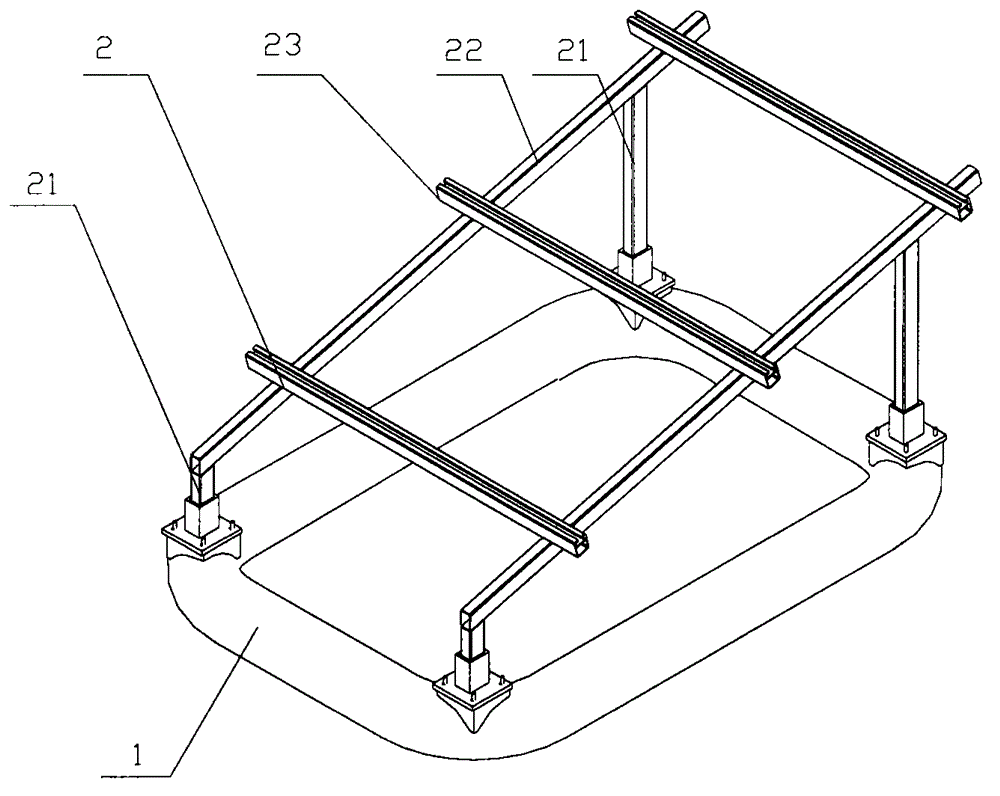 Floating carrier