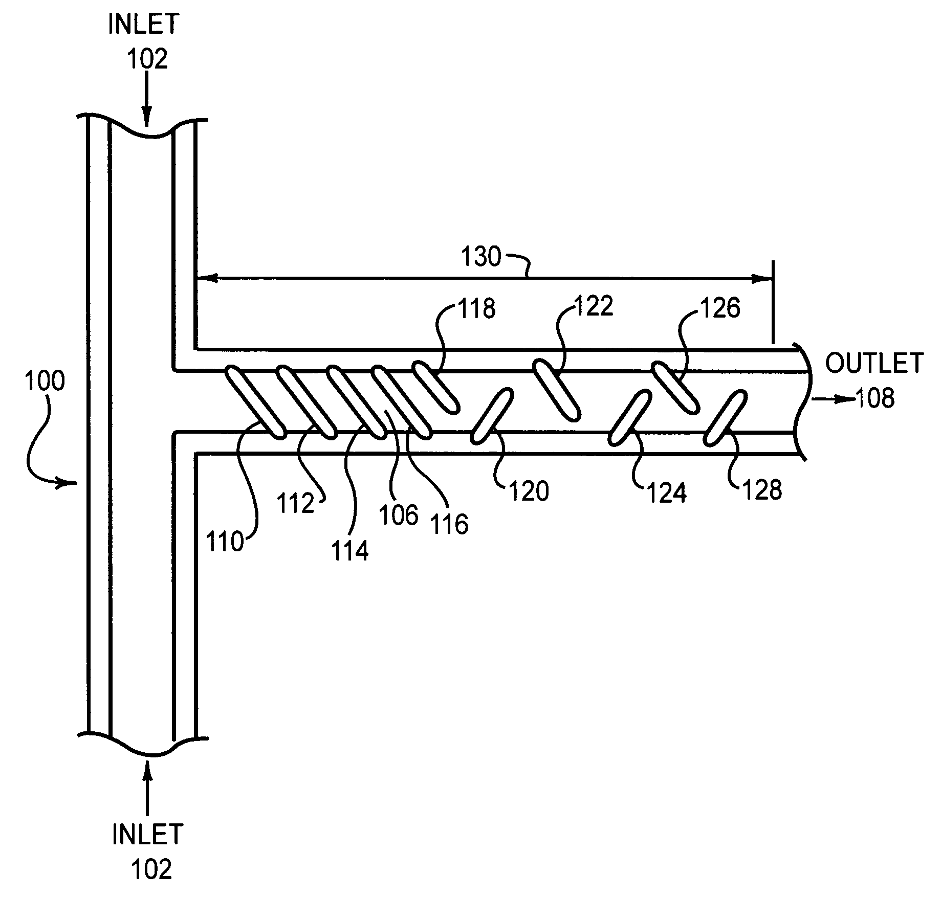 Microfluidic flow manipulation device