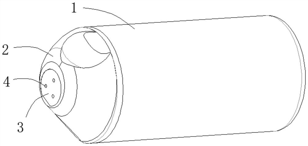 Diesel tank sensor oil stain prevention device and preparation process thereof