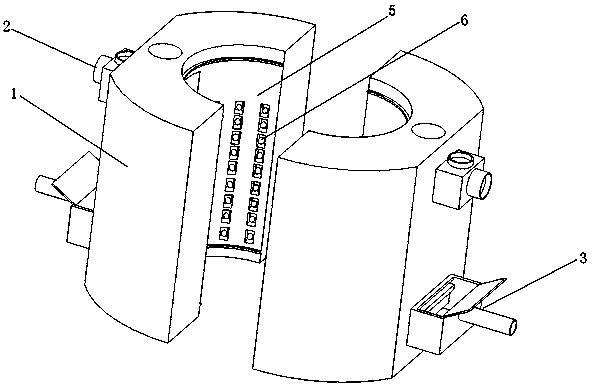 Cold compress and hot compress automatic nursing appliance capable of cooperating with traditional Chinese medicine for treatment