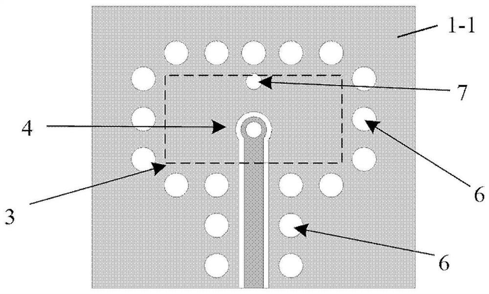 A grounded coplanar waveguide-rectangular waveguide filter transition structure