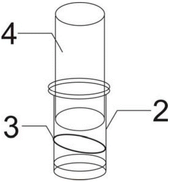 Sampling bag for expiration tester