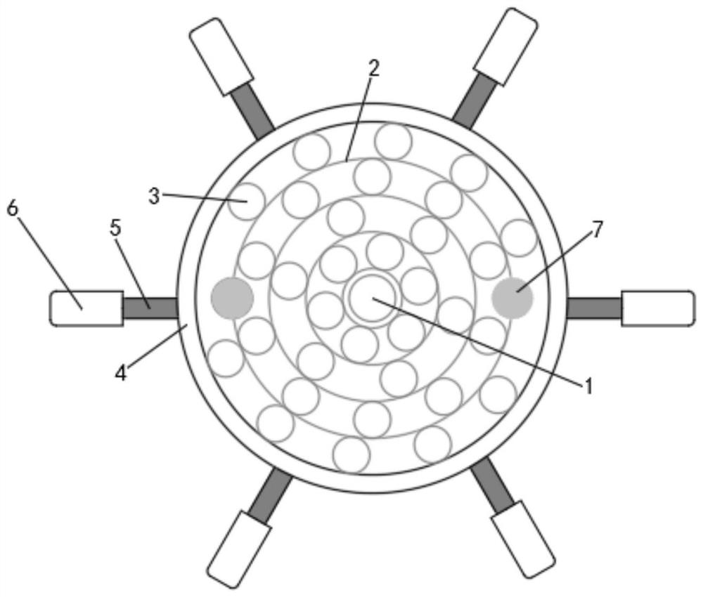 Fresh-keeping transportation assembly for preventing fruits from colliding with one another based on dynamic balance