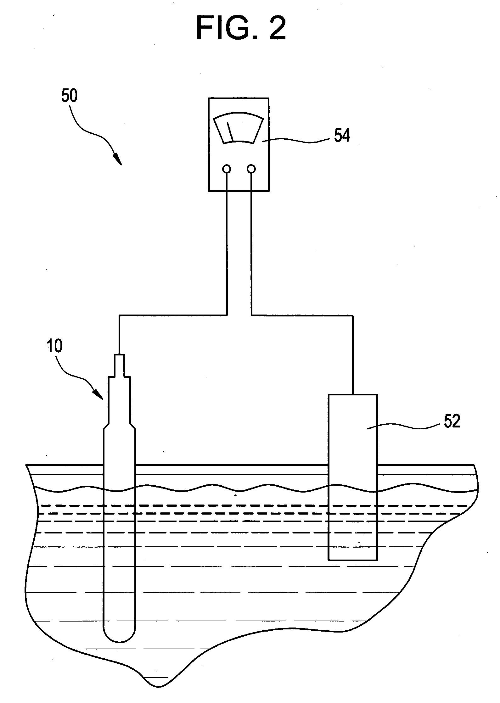 Electrochemical corrosion potential sensor and method of making