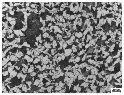 High-strength hot-rolled profile and temperature control and cooling process thereof