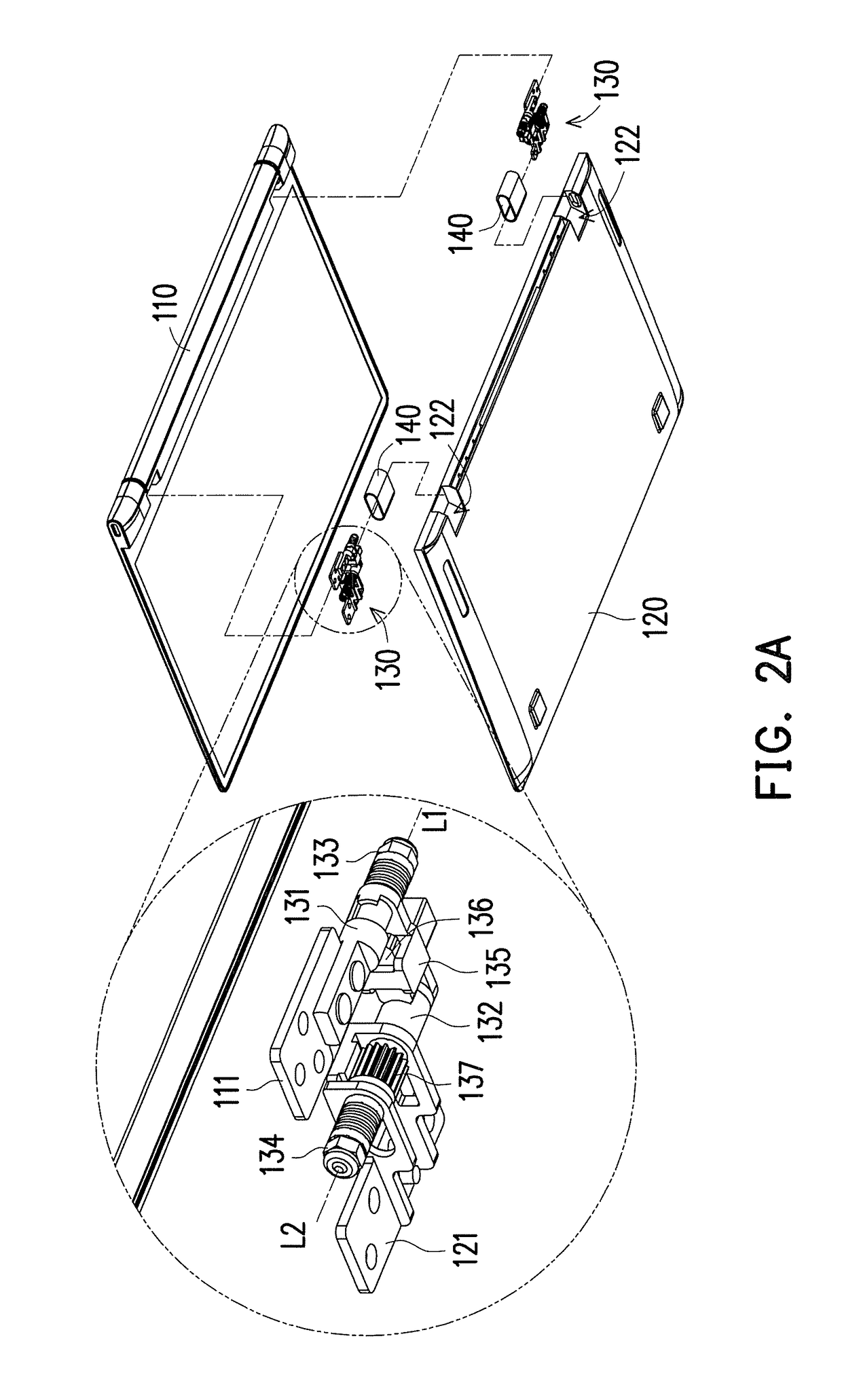 Hinge module and electronic device using the same