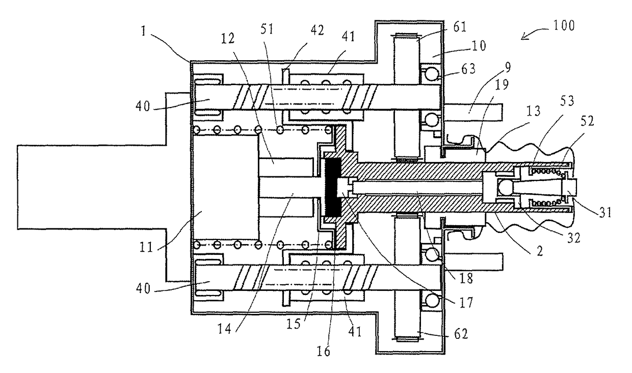 Power assist device and brake system