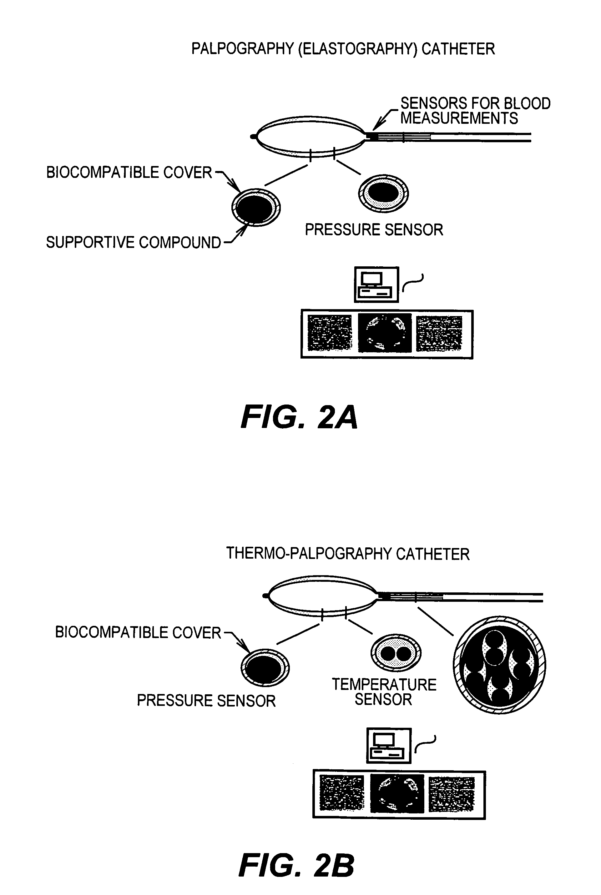 Apparatus and method for palpographic characterization of vulnerable plaque and other biological tissue