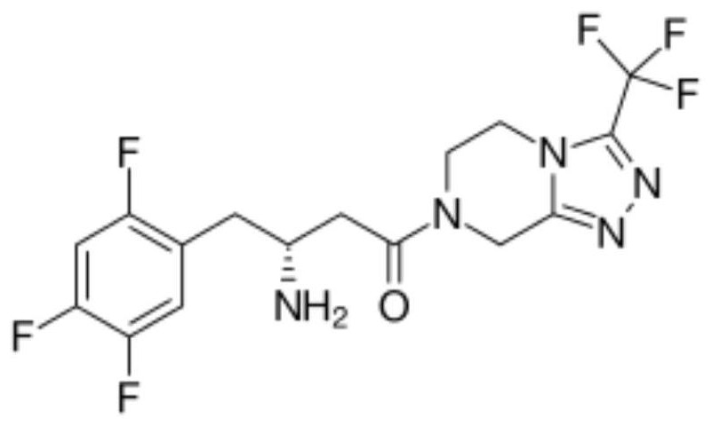 Pharmaceutical composition containing sitagliptin or its pharmaceutically acceptable salt and its preparation method and use