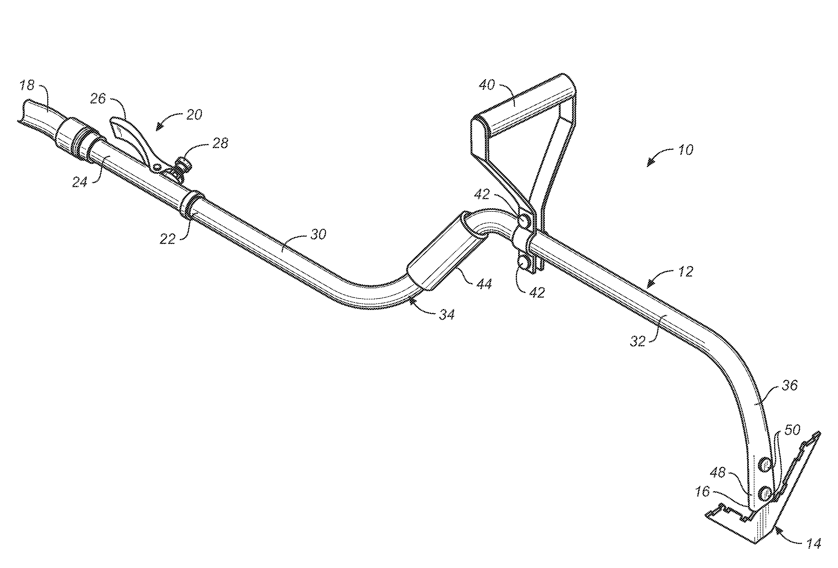 Mixing Blade for Cementitious Material