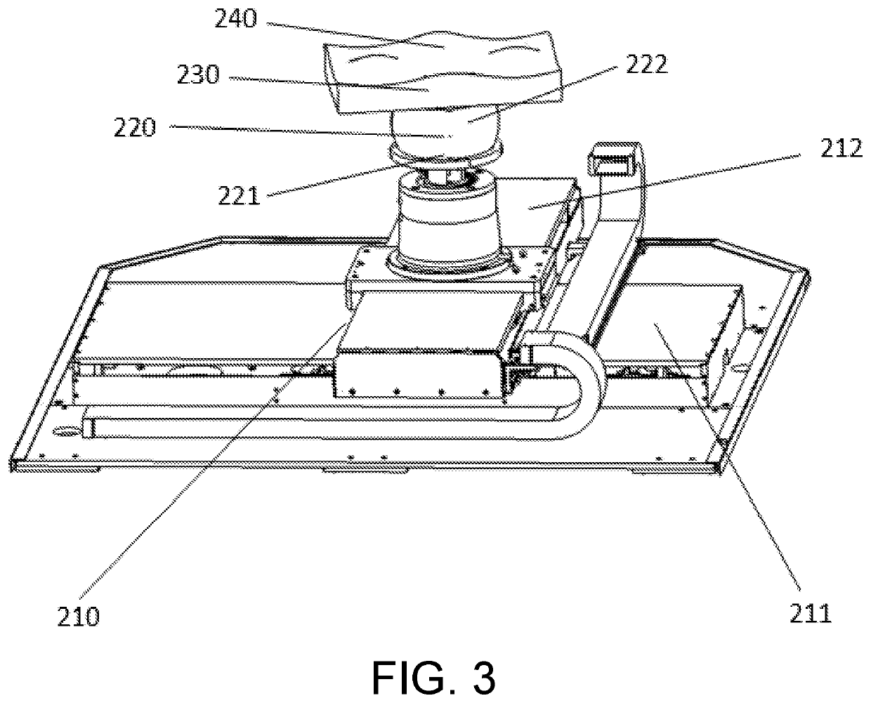 Conformal manufacturing device and method for complex curved-surface electronic system