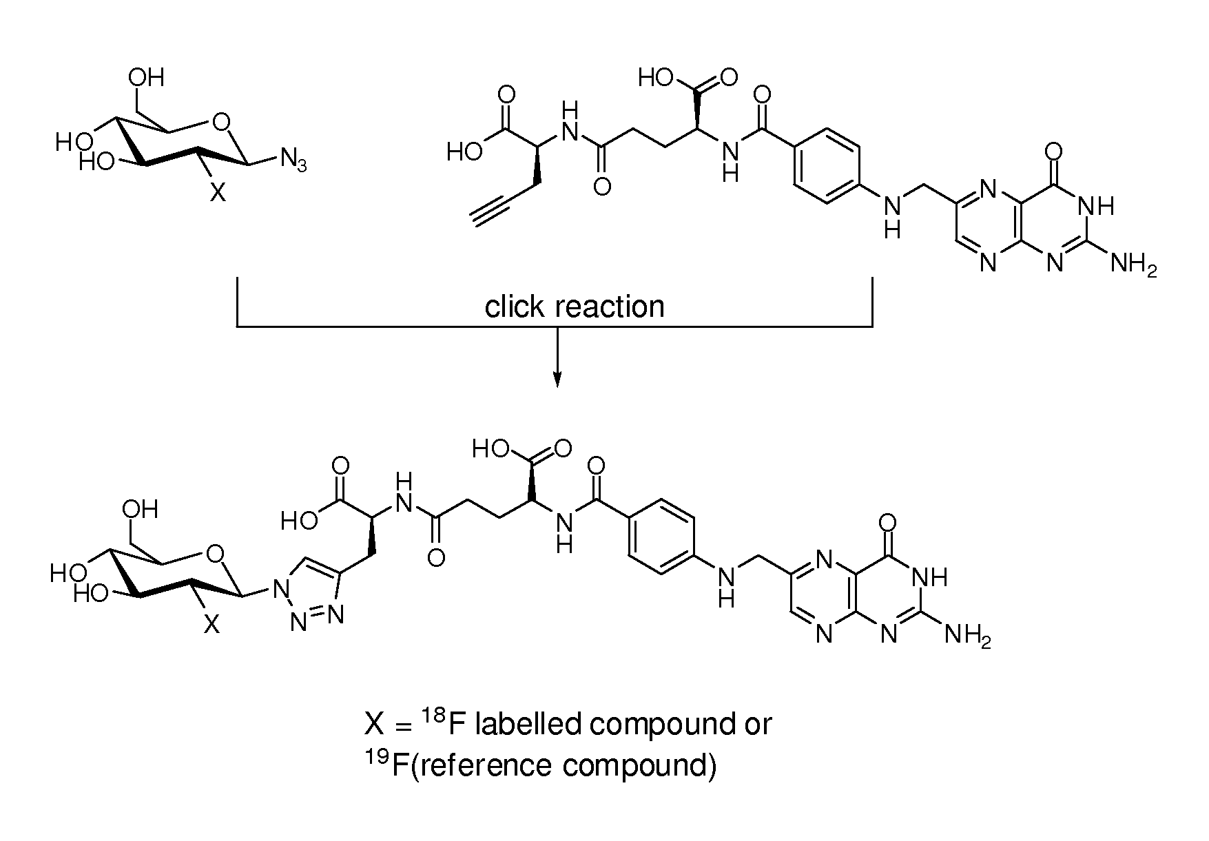 18f-saccharide-folates