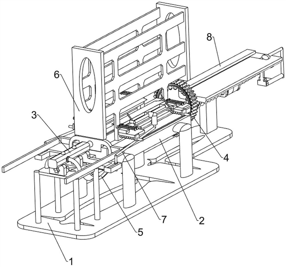 Plate burr removing device for furniture processing