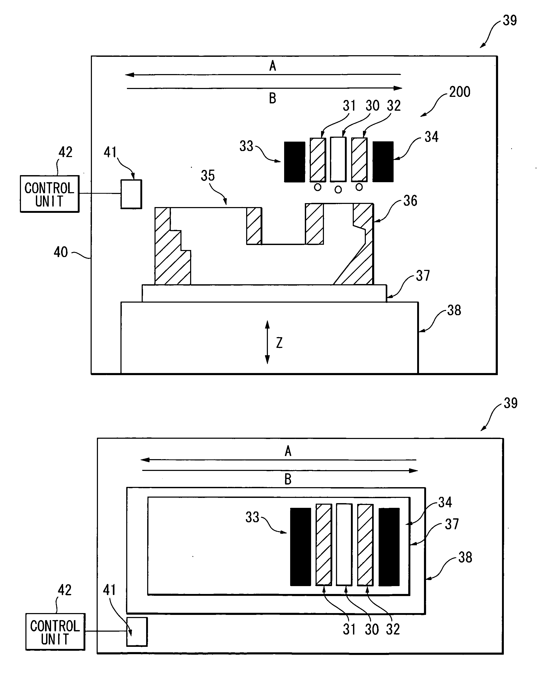 Three-dimensional laminating molding device