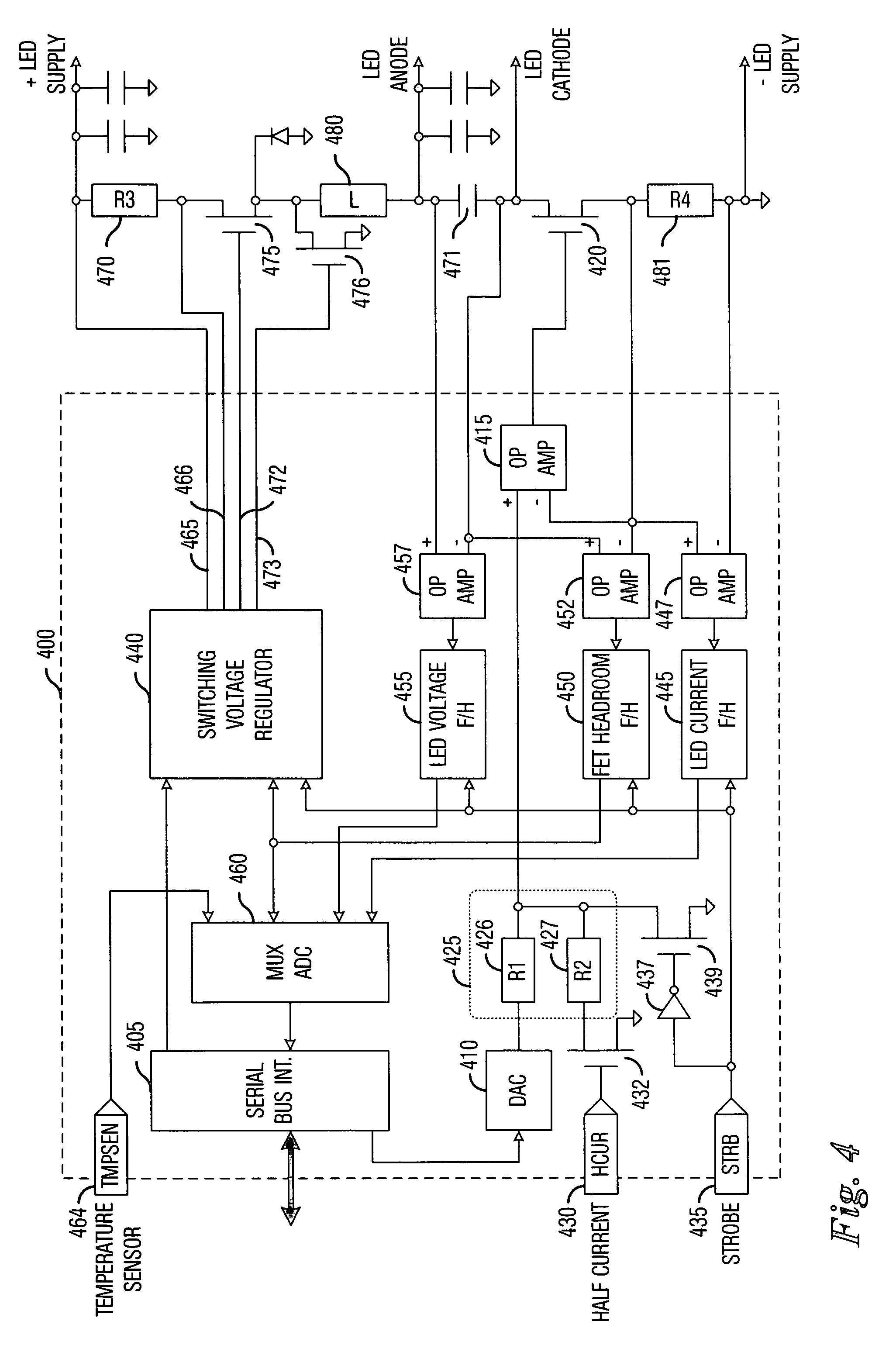 System and method for driving light-emitting diodes (LEDs)