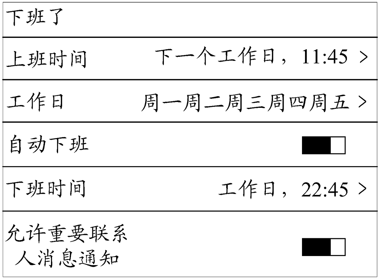 Do Not Disturb method for instant communication and instant communication client