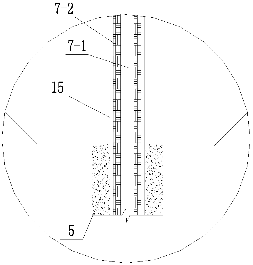 Combined cofferdam for sludge river bed and construction method of combined cofferdam