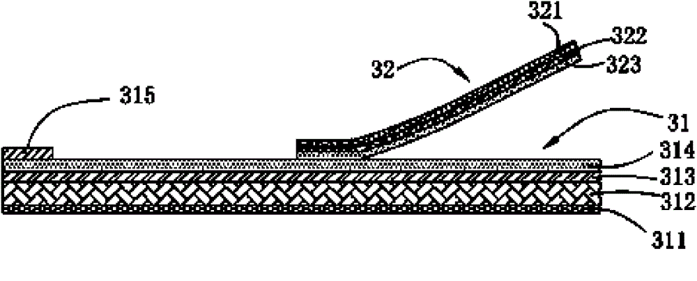 Improved adhering fastener mechanism for paper diaper