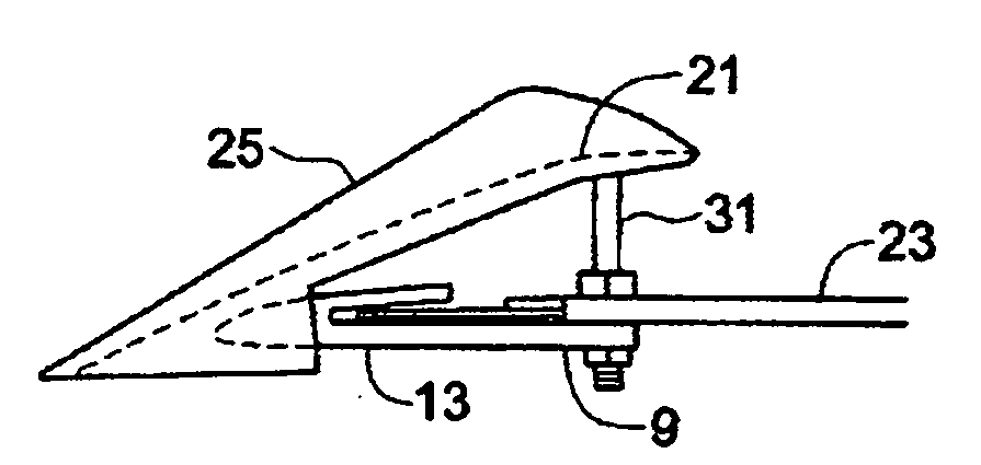 Crop lifter pans