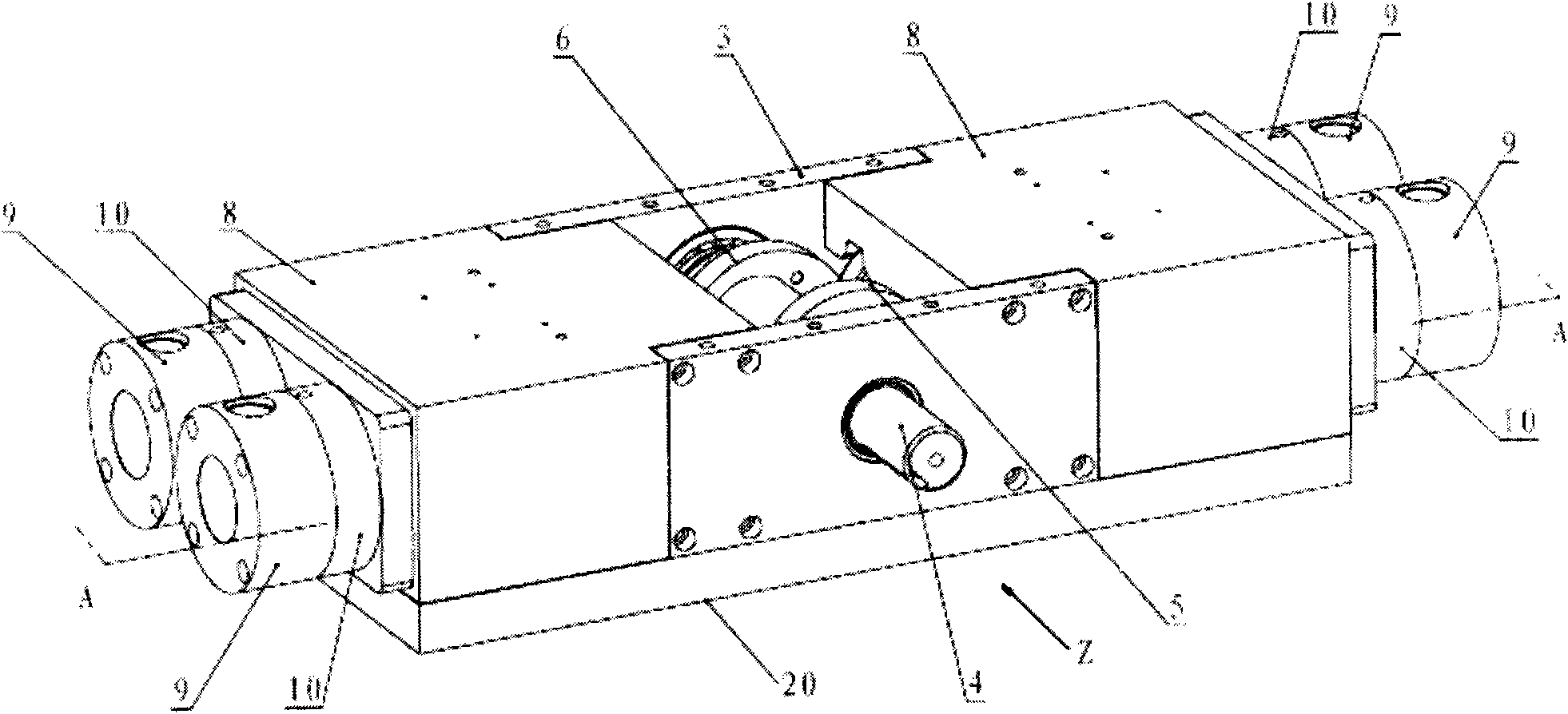 Plunger pump for preparing liquid chromatographic column