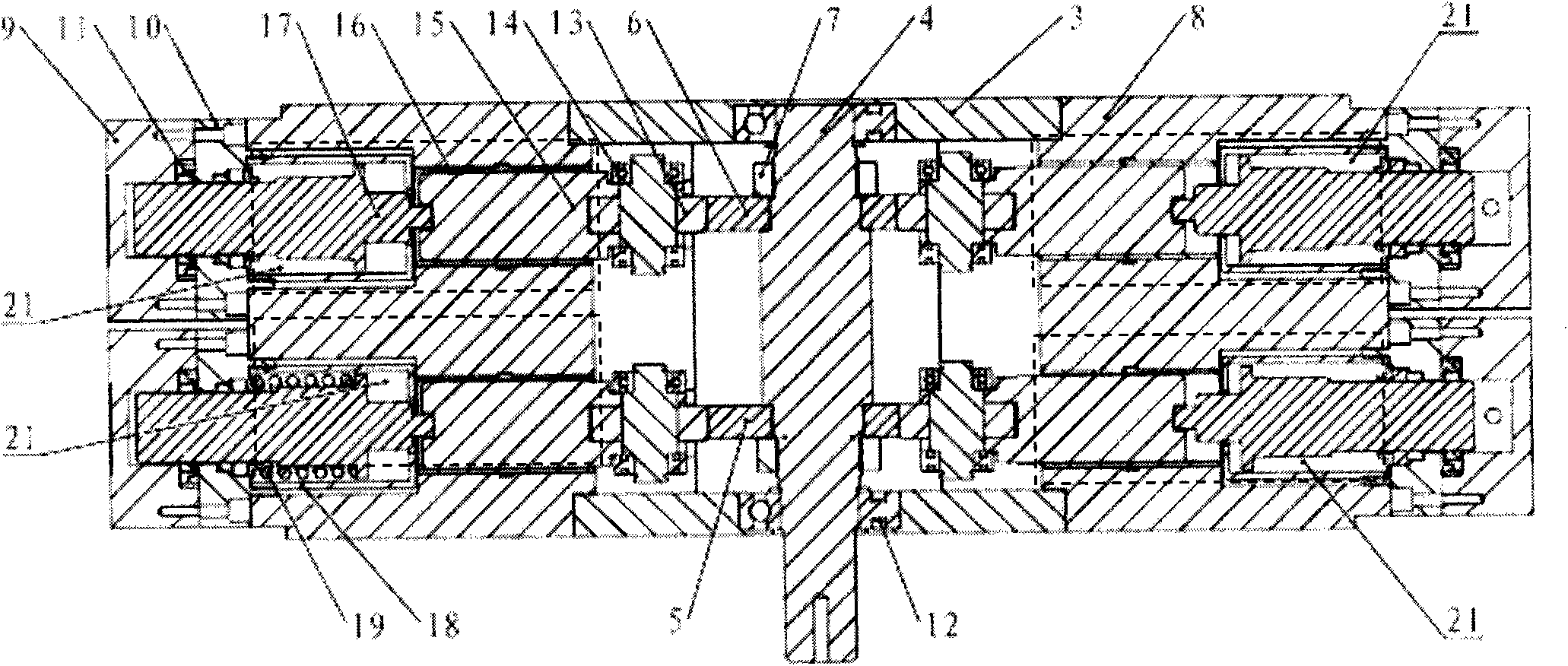 Plunger pump for preparing liquid chromatographic column