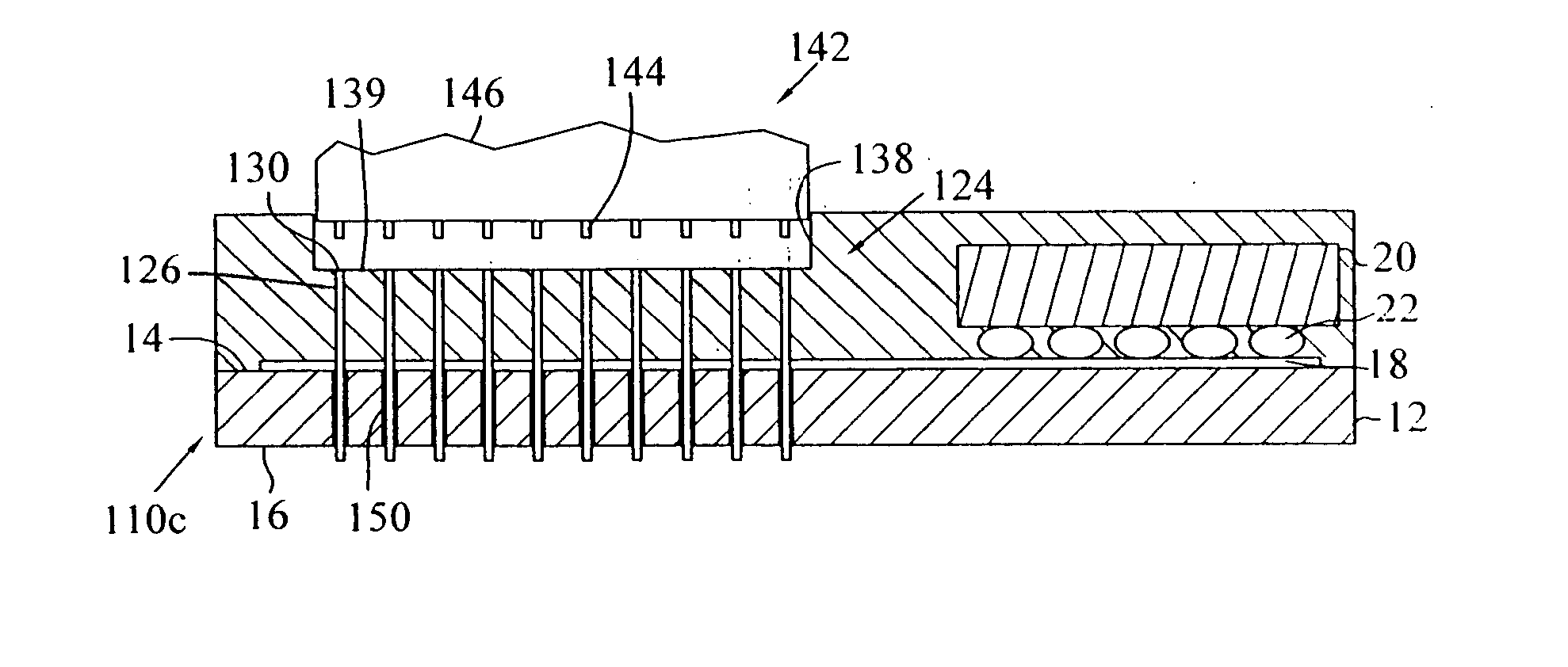 Methods to provide and expose a diagnostic connector on overmolded electronic packages