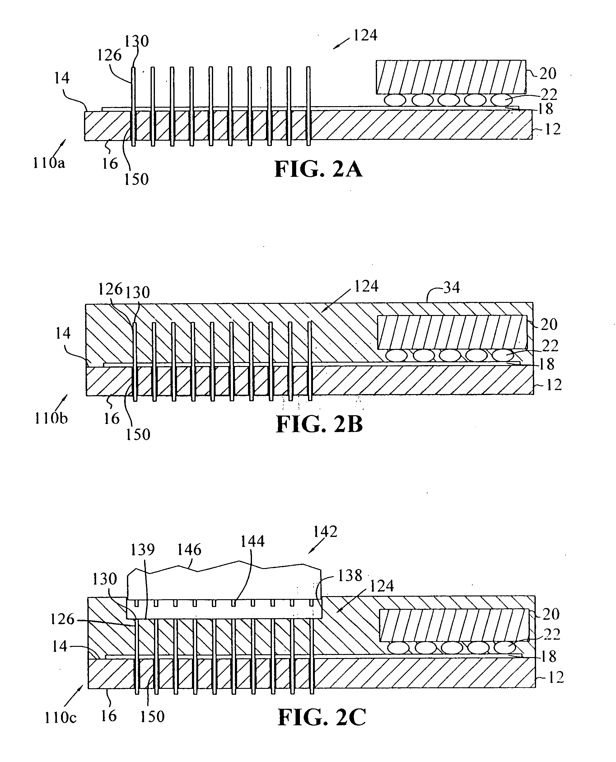 Methods to provide and expose a diagnostic connector on overmolded electronic packages