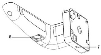 High-integration intelligent door handle