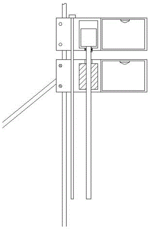 Electric iron tower maintenance equipment with functions of illuminating lamp and use method of equipment