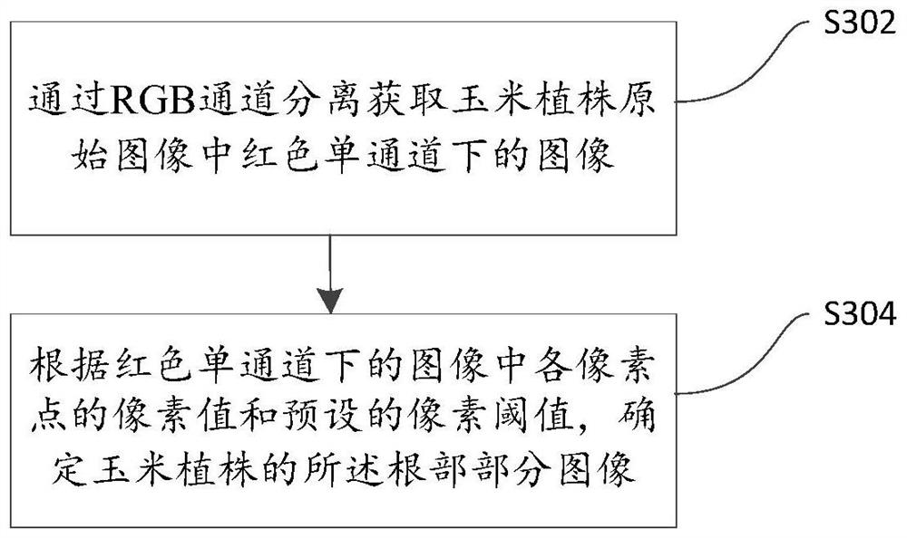 Farming robot-oriented field corn plant contour extraction method and system