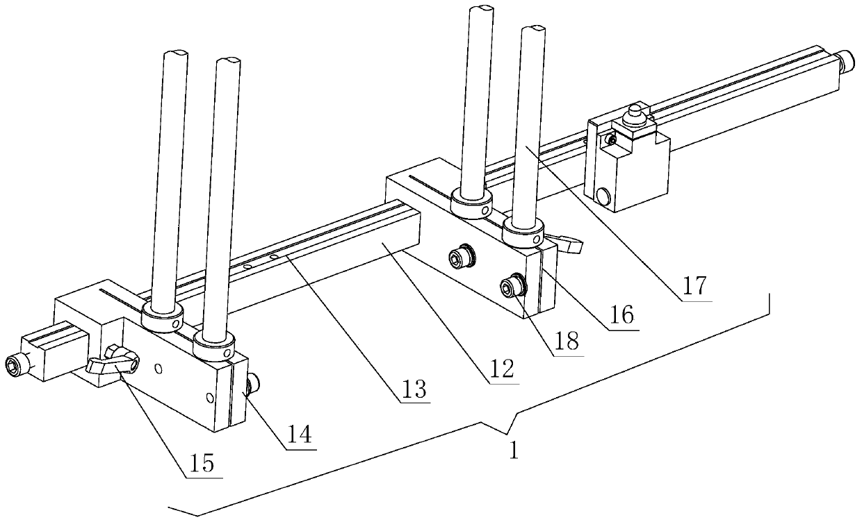 Frame lifting device for digital gallery