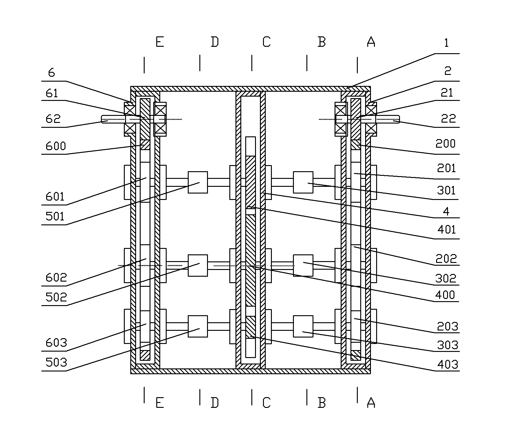 Numerical control mechanical automatic transmission