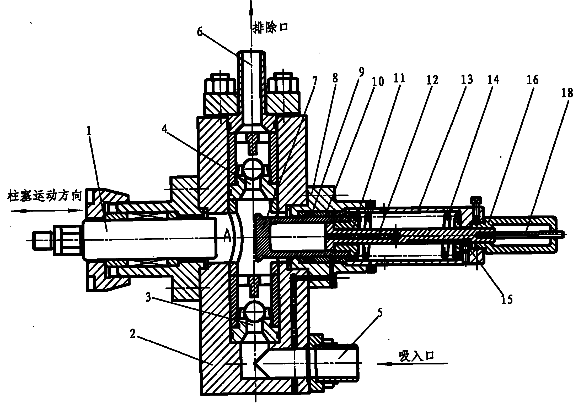 Plunger reciprocating pump